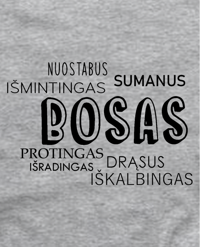 Nuostabus,protingas,sumanus Bosas